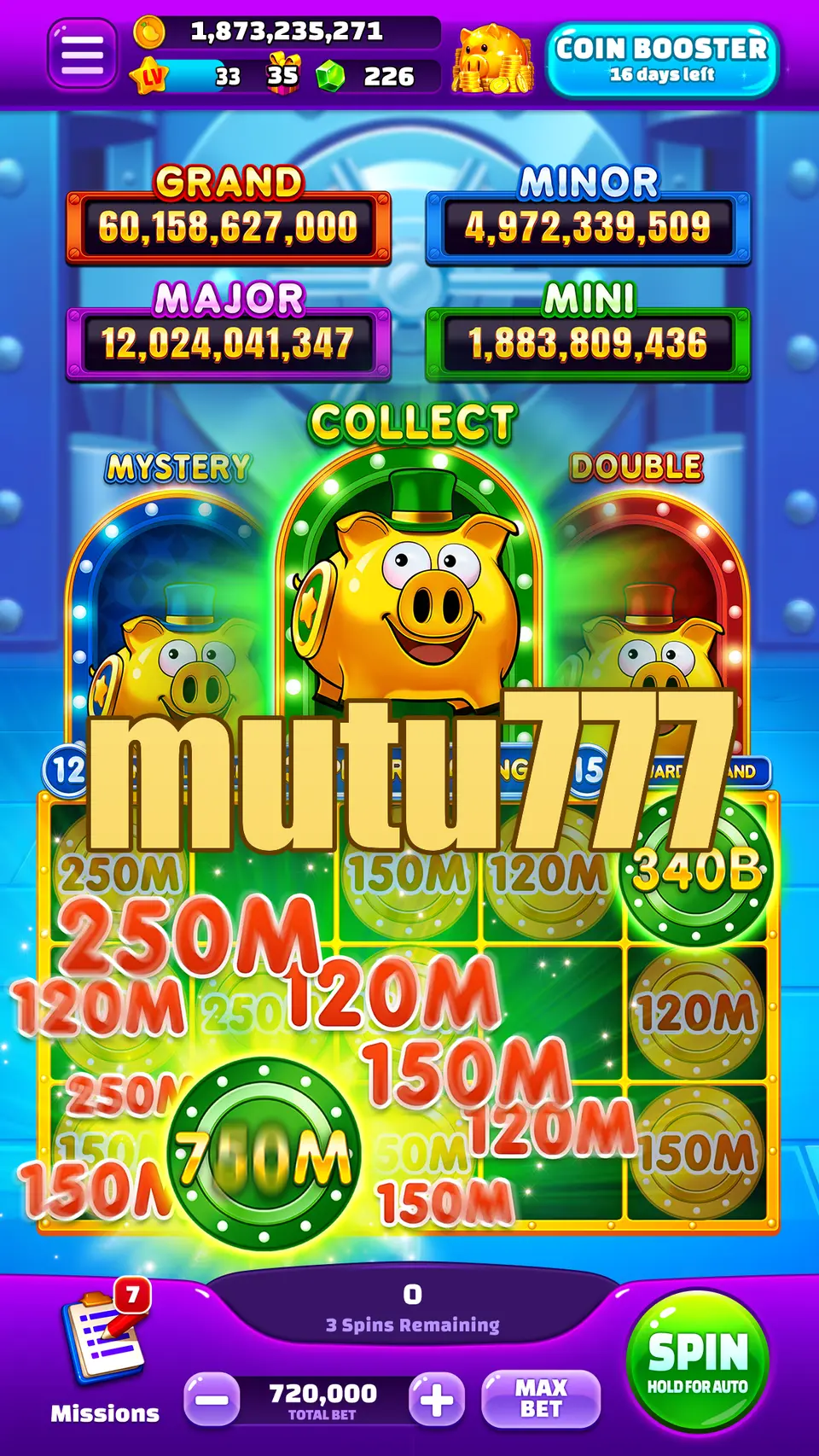 mutu777 Masuk